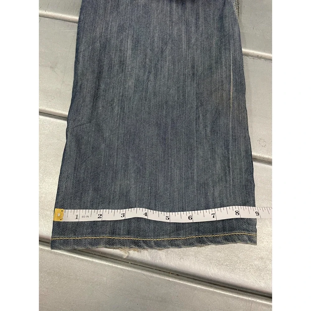 VTG Levis 514 Jeans Mens 34X34 Blue Medium Wash‎ Denim Slim Straight Distressed
